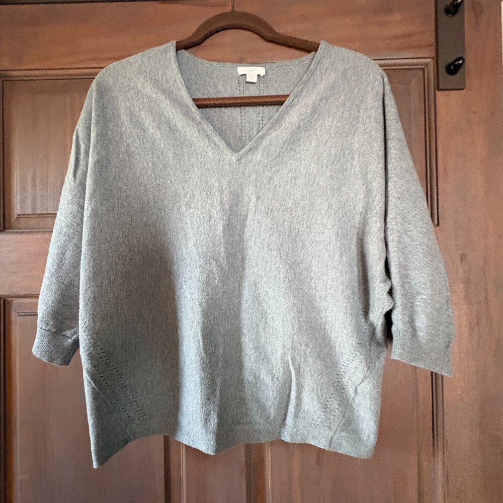 J Jill sweater / light blue size M
